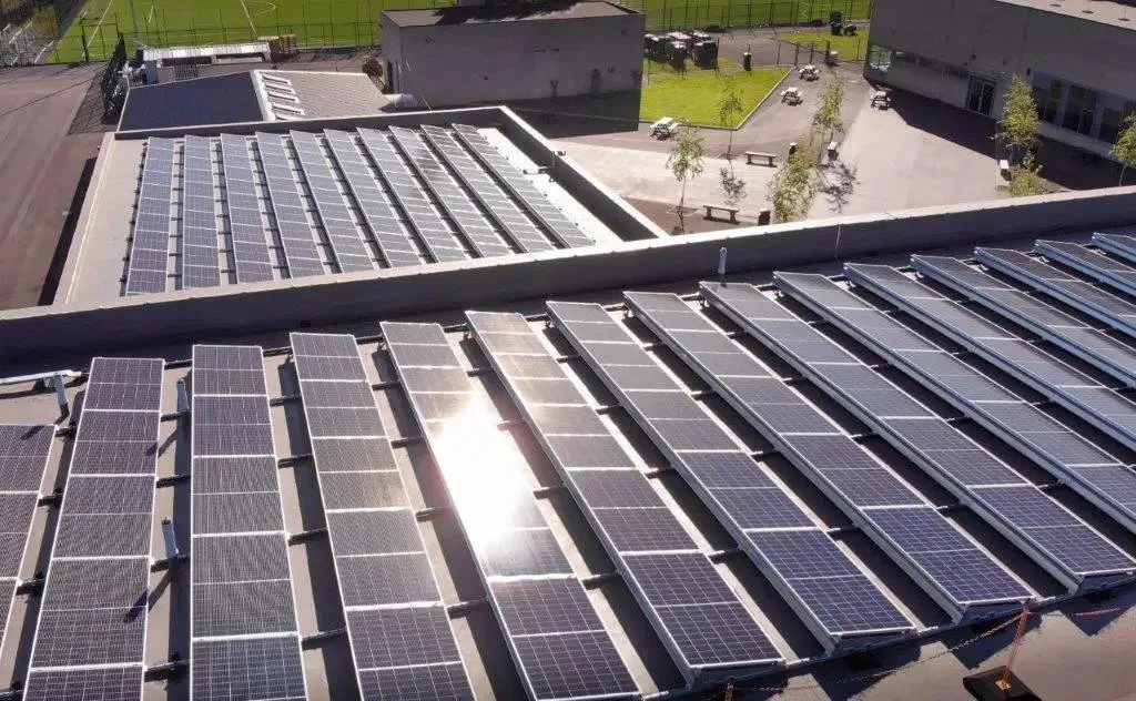 Swanlea School commercial solar installation